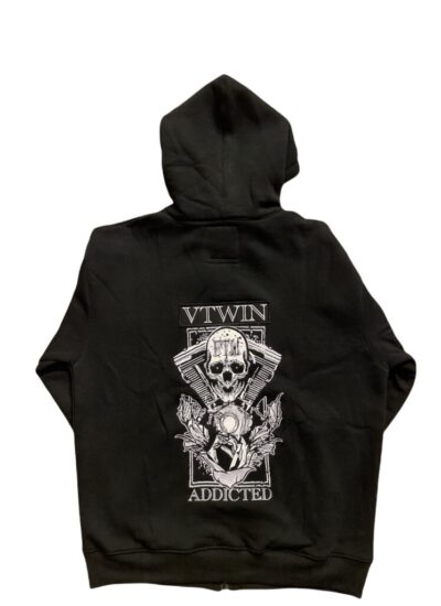 Zip-Hoodie Vtwin Addicted